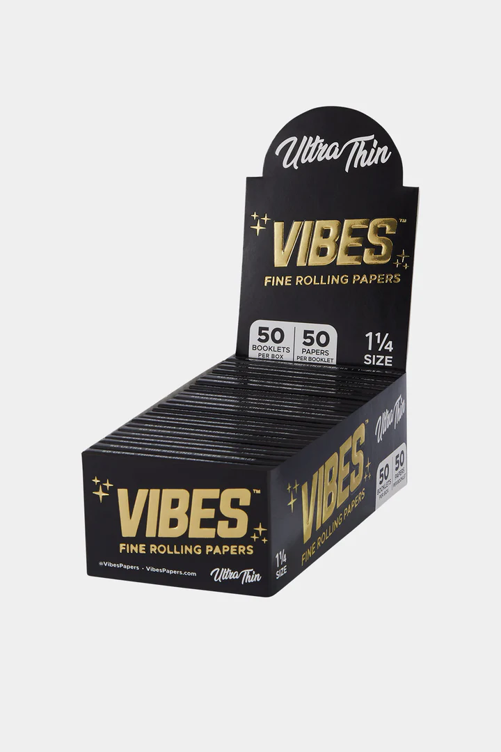 Photograph of product: VIBES  Ultra Thin Rolling Papers | 1 Size