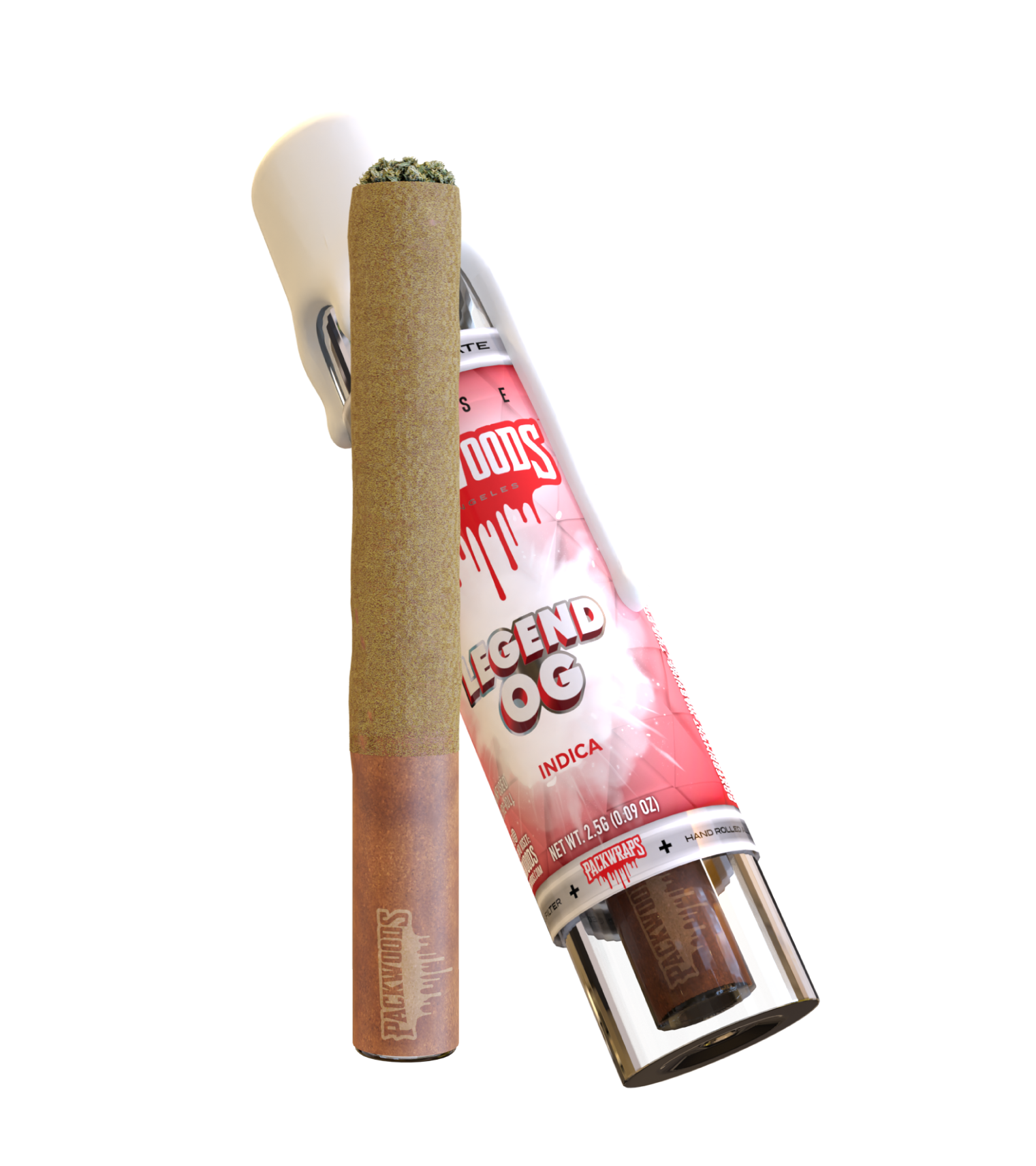 Photograph of product: Packs | 2.5g Infused Preroll | Legend OG