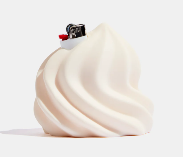 Photograph of product: Edie Parker - Soft Serve Lighter Holder