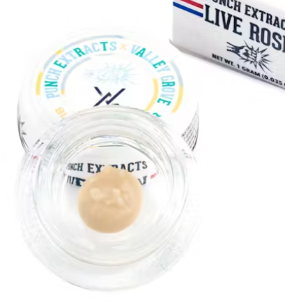 Photograph of product: Punch Extracts Blumosa Tier 3 Live Rosin Badder