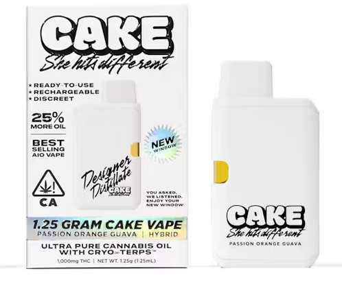 Photograph of product: PASSION ORANGE GUAVA AIO 1.25G