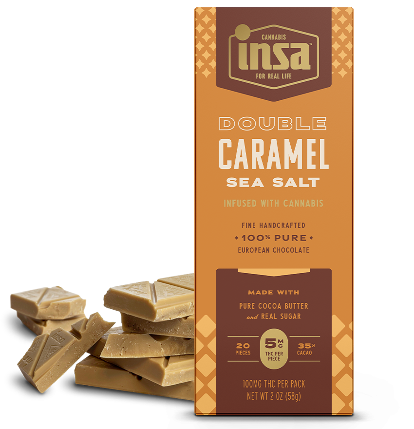 Photograph of product: Double Caramel - 100mg TH-oui - 20 Servings