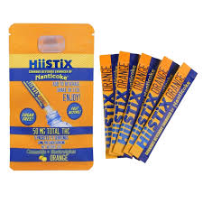 Photograph of product: Nanticoke | Orange | HiiStix Beverage Enhancer | 5pk 10MG each Packet (50mg)