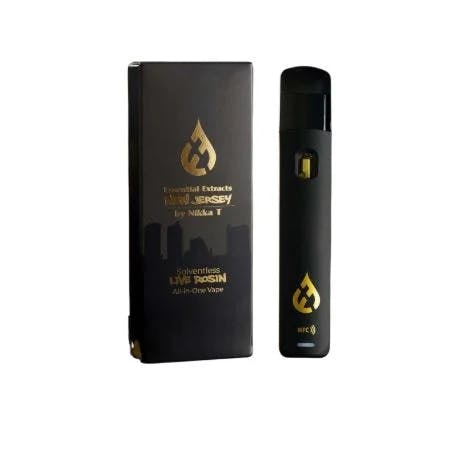 Photograph of Product: Essential Extracts - Triple OG - 0.5g Disposable- Live Rosin
