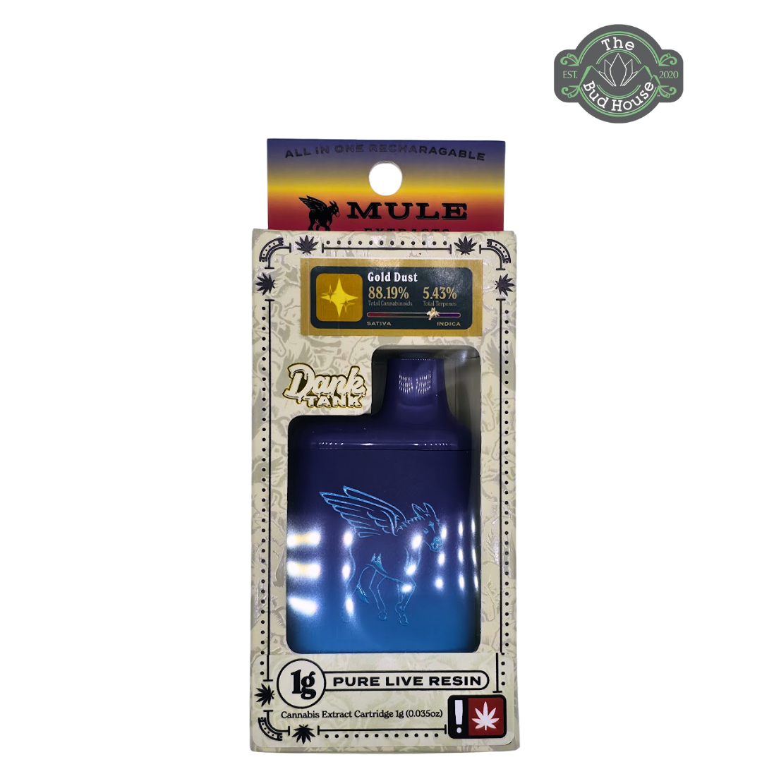 Photograph of product: Dank Tank 1g GOLD DUST LR AIO