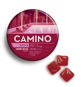Photograph of product: Infused Gummies | Wild Cherry-Exhilarate | 20PK-5TH-oui-5CBC-5CBG
