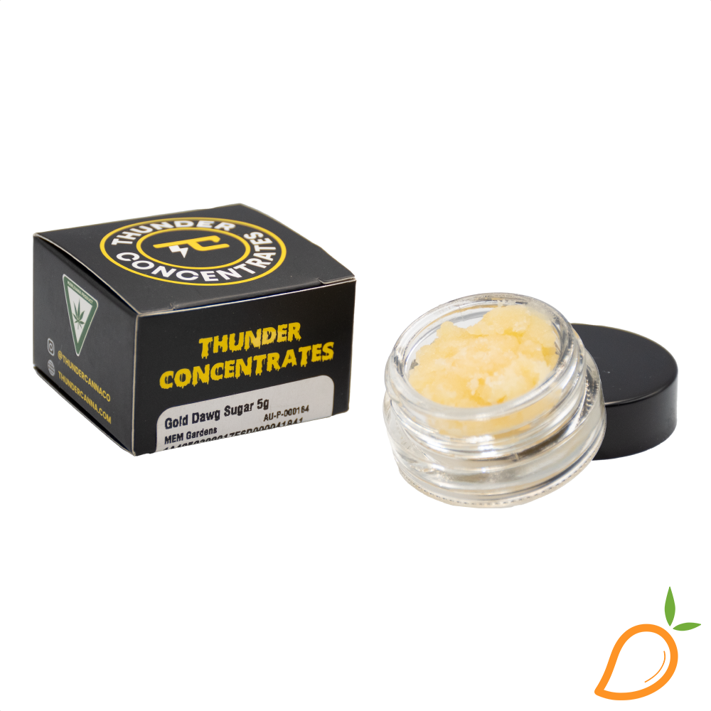 Photograph of product: 5g Gold Dawg Baller Bucket Thunder Canna