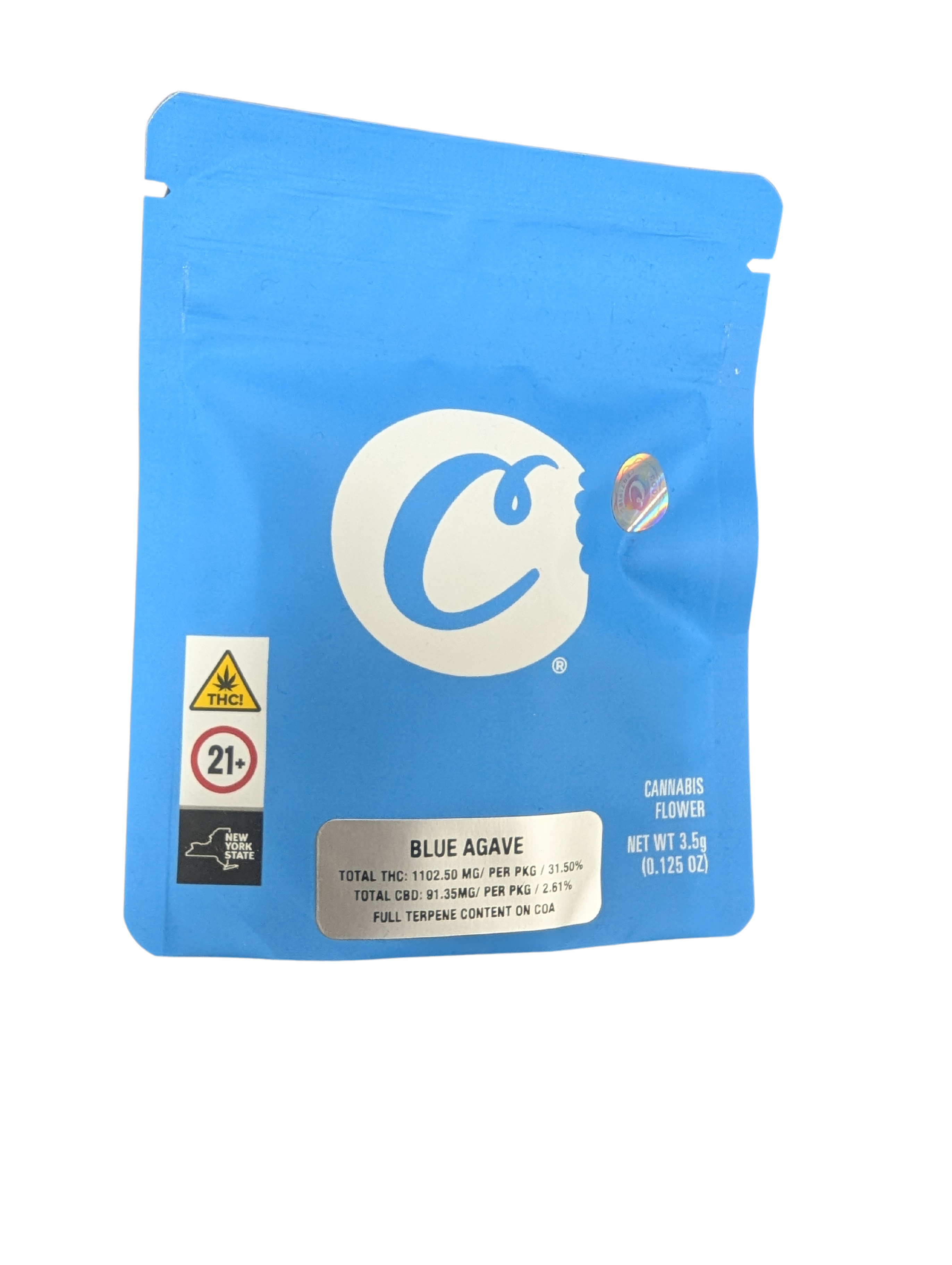 Photograph of product: Cookies | Blue Agave | Flower | 3.5g