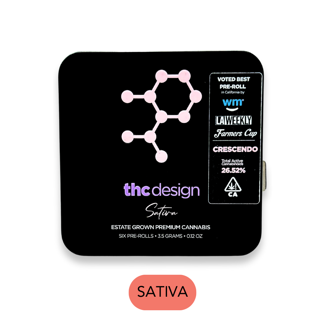 Photograph of product: TH-oui Design - Xj 13- Preroll Pack - 6pk - 3.5g