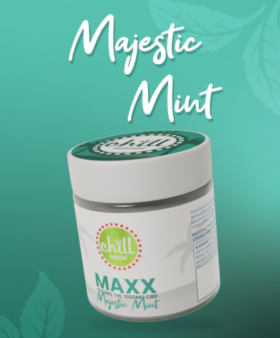 Photograph of product: Majestic Mint | 1000mg Thc Body Rub