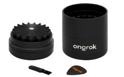 Photograph of product: Ongrok | Black | Mini 5pc, Flower Petal Toothless Grinder (2.2 inch)