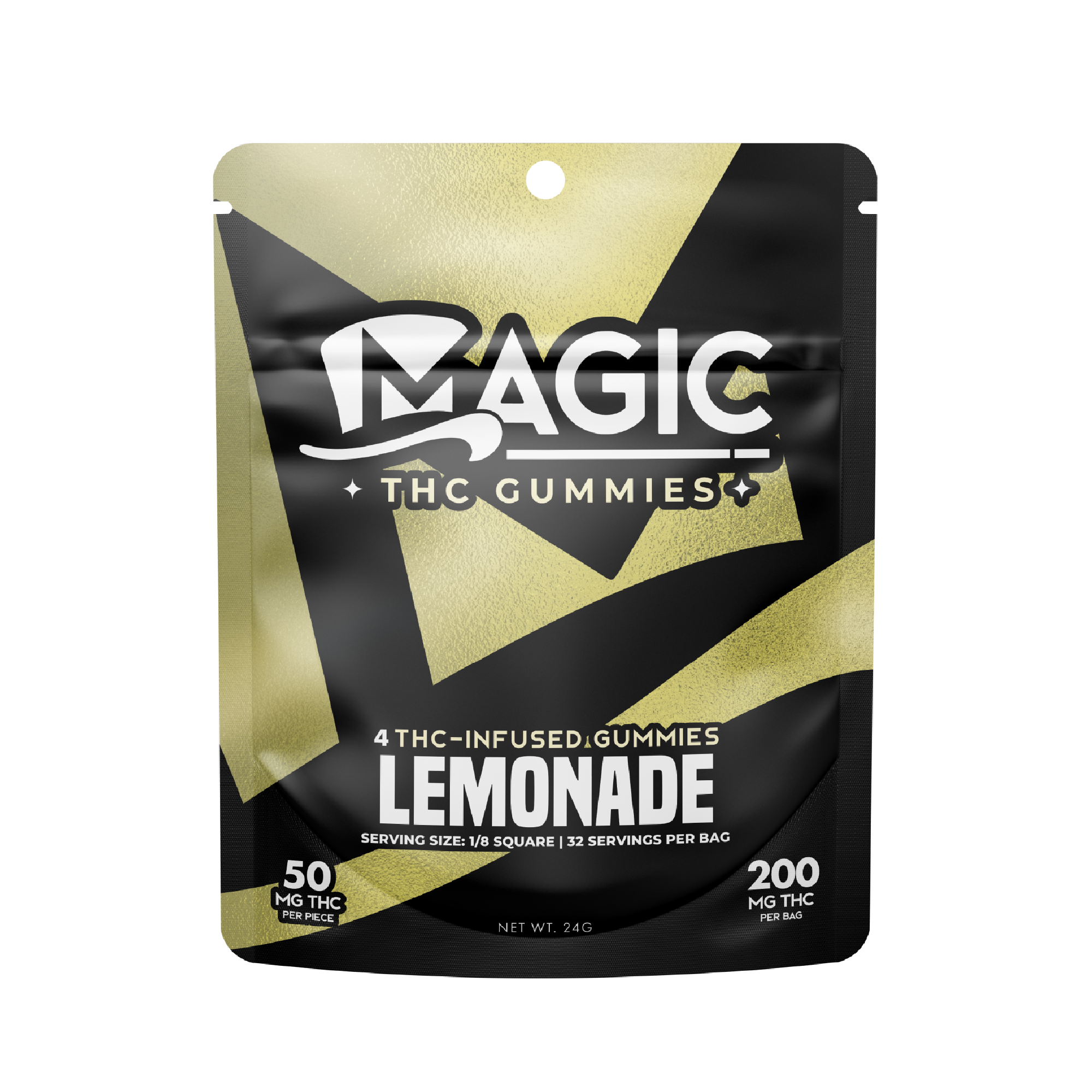 Photograph of product: Magic Edibles | Lemonade | 200MG Gummies