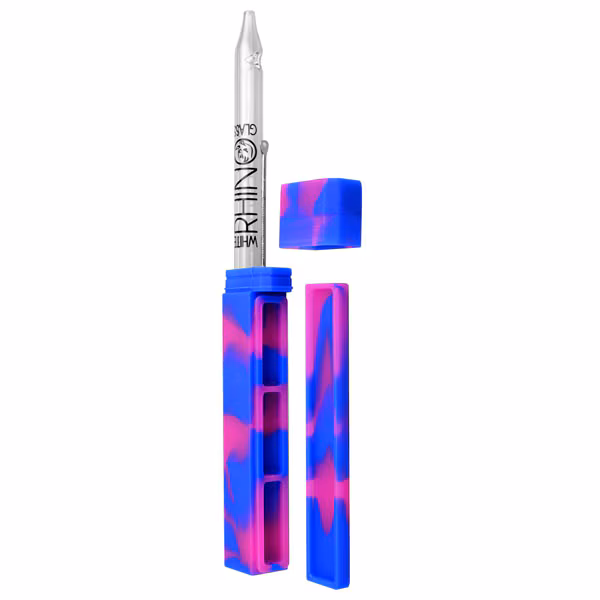 Photograph of product: White Rhino Dab Out Silicone Dab Kit  5.4"