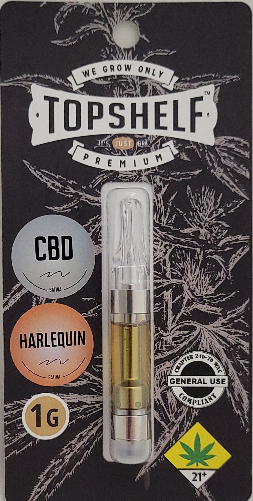 Photograph of product: CBD Harlequin | 1g *General Use Compliant*