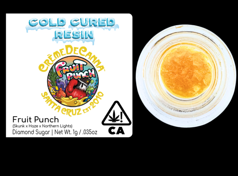 Photograph of product: Creme de Canna Diamond Sugar 1g Fruit Punch