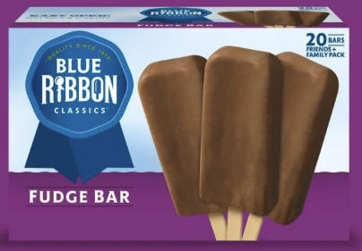 Photograph of product: BLUE RIBBON FUDGE BAR