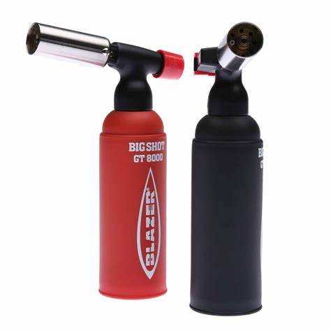 Photograph of product: Blazer | Big Shot | Butane Torch | Accessories