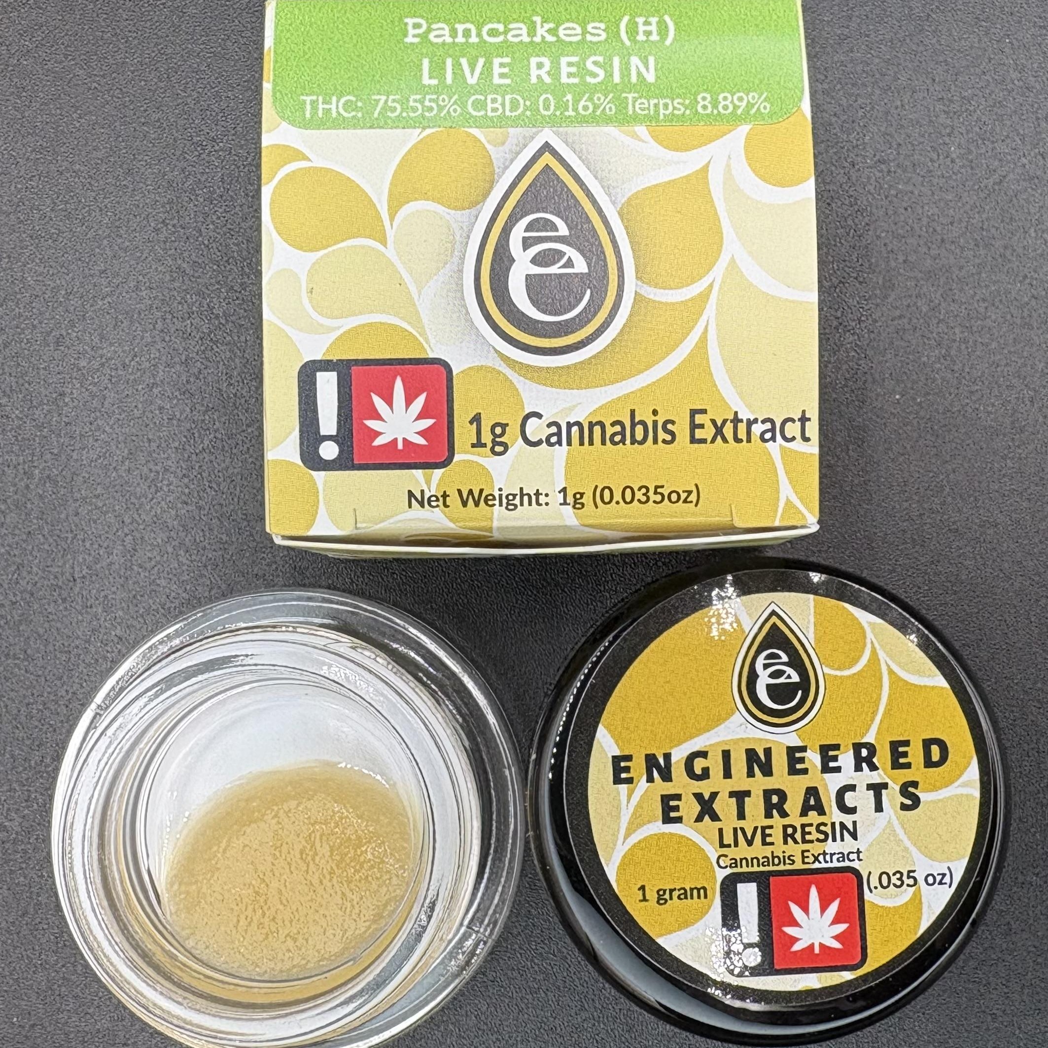 Photograph of product: Pancakes Live Resin | 1g