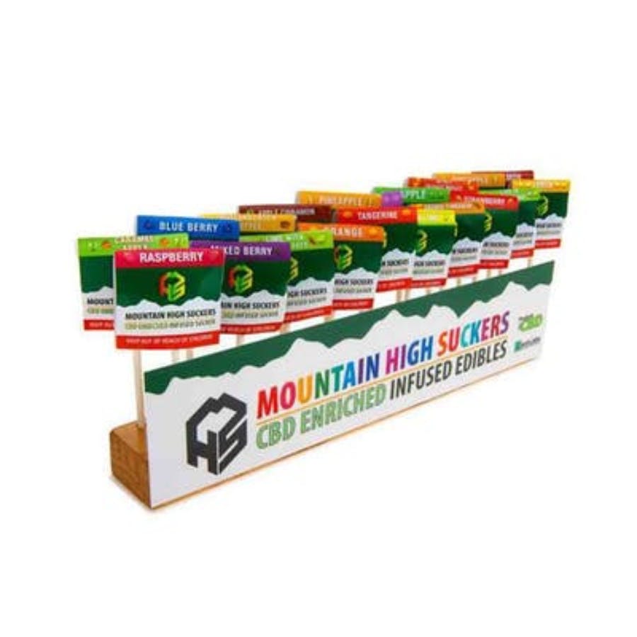 Photograph of product: Mountain High Sucker (10mg) (R) - Edible