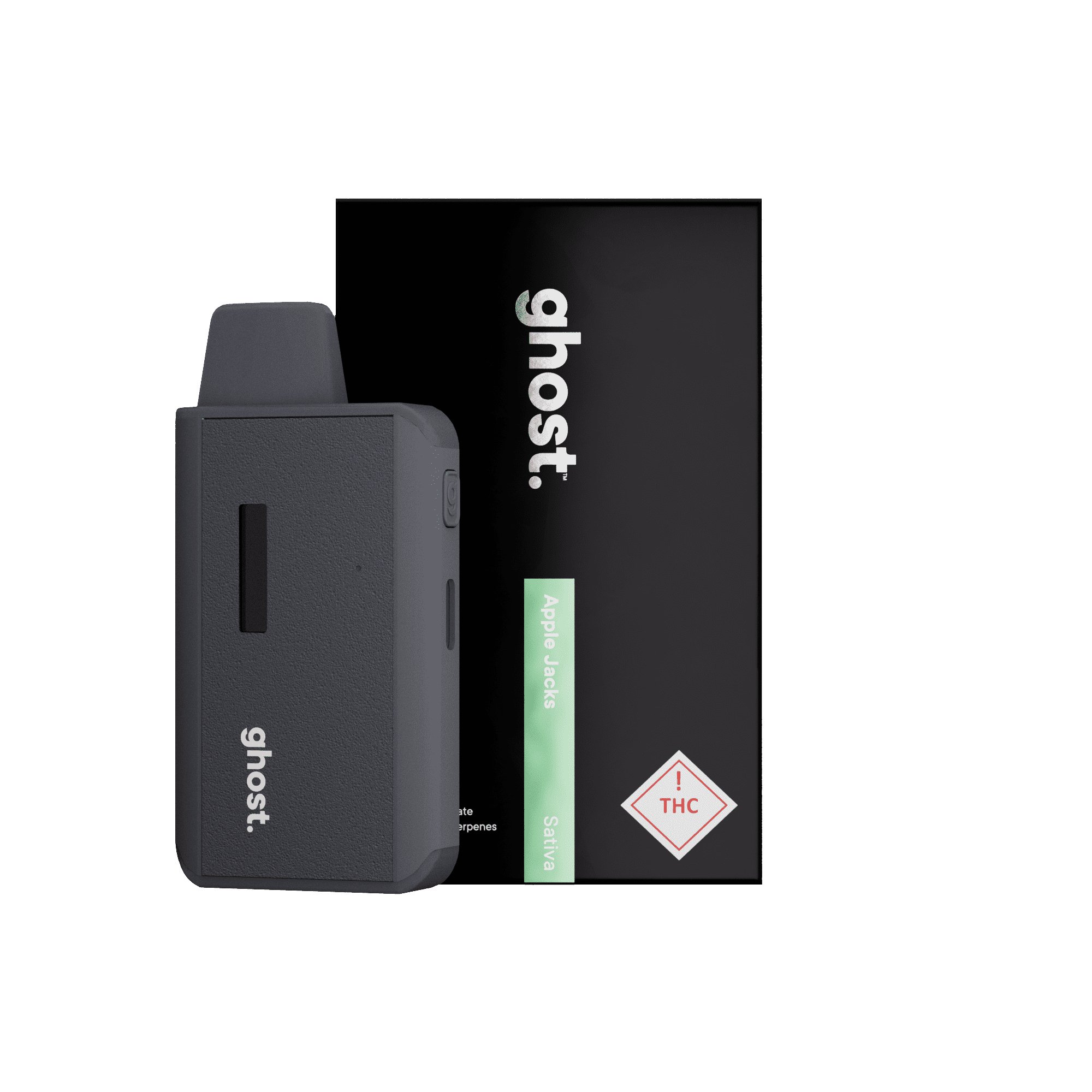 Photograph of product: Ghost | 2g Cart | Apple Jacks | Oui'd