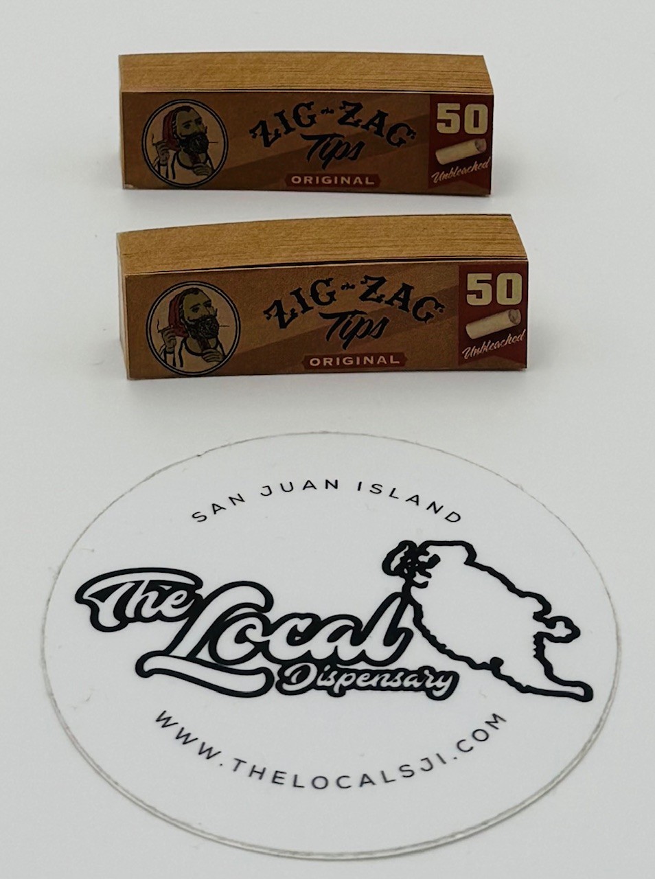 Photograph of product: ZIG ZAG Rolling Tips 50 Pk