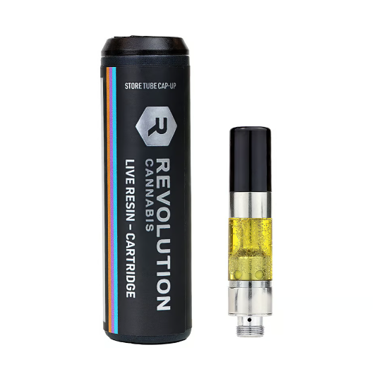 Photograph of product: Live Resin Purple Monarch Cartridge 0.5g