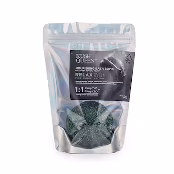 Photograph of product: Black Magic | 1:1 Bath Bomb | Kush Queen