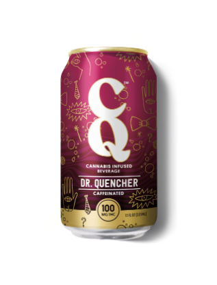 Photograph of product: Beverage - CQ - Dr. Quencher (H) - 100mg (12oz)