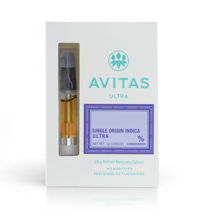 Photograph of product: Avitas | MK Ultra - 1g ULTRA Cart