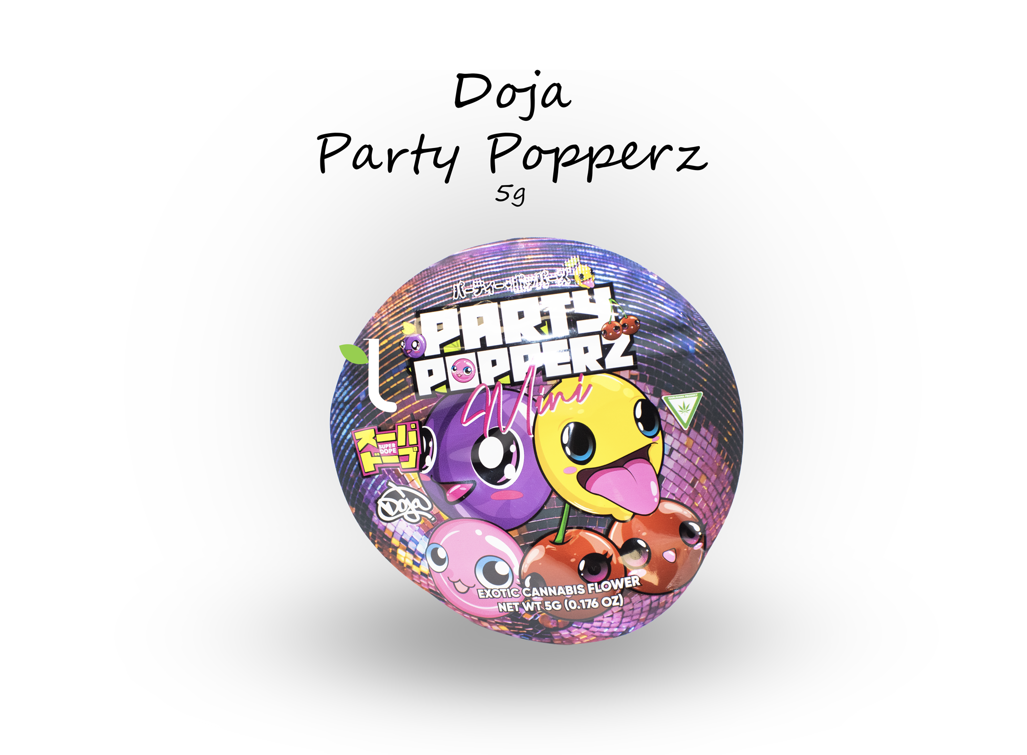 Photograph of product: Party Popperz | Prepacked Mini (5g)