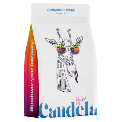 Photograph of product: Prepackaged - Candela - Fort Knox - (Hybrid) - 28.46% TH-oui - 3.5g