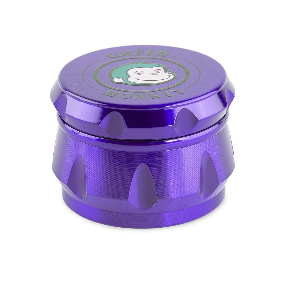 Photograph of Product: Green Monkey - Baboon Crown 50mm Grinder - Purple