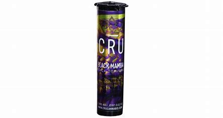 Photograph of product: Cru Kief-Infused Pre Roll | 0.5g | Black Mamba