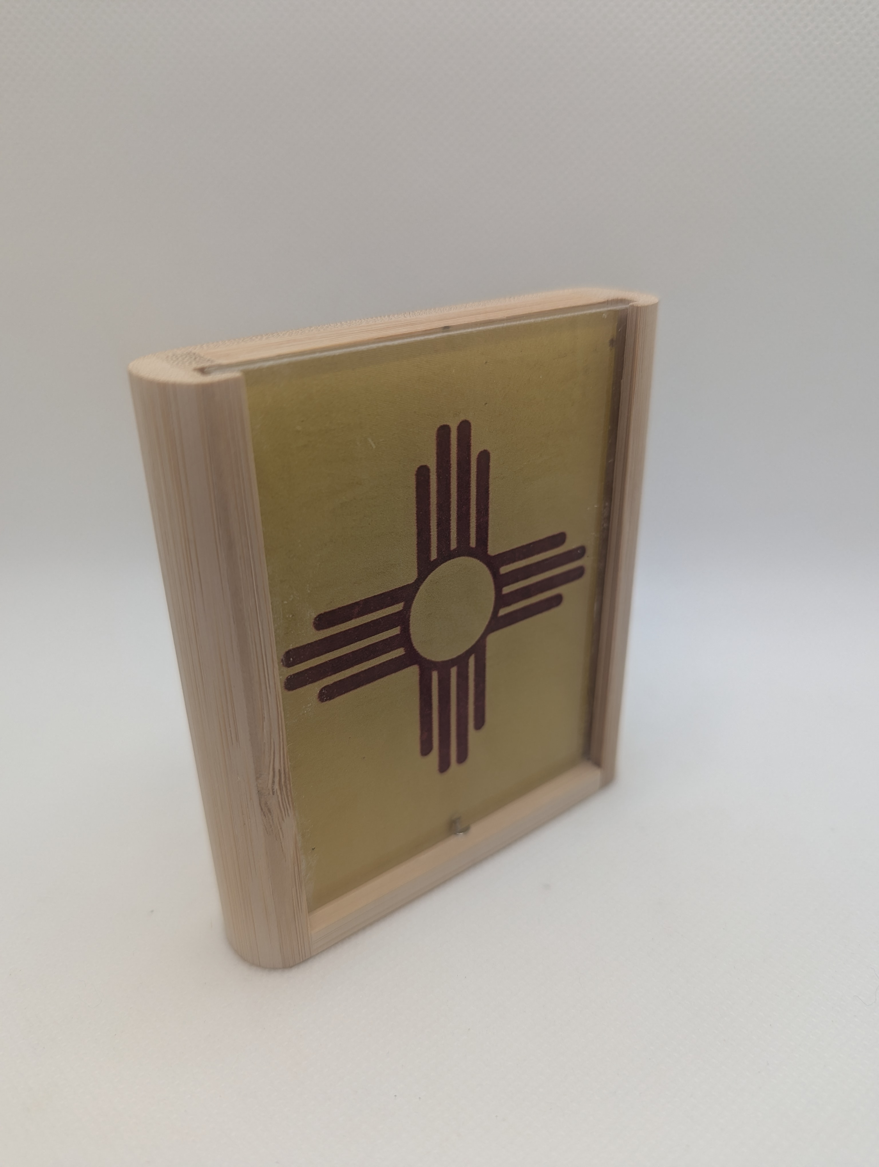 Photograph of product: Stash It - Small Bamboo Box w/ Acrylic Top