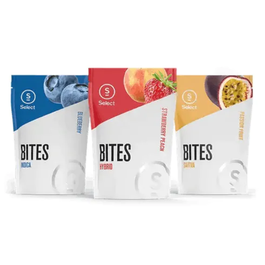 Photograph of product: Classic Bites | 20pk | Oui'd | Passion Fruit