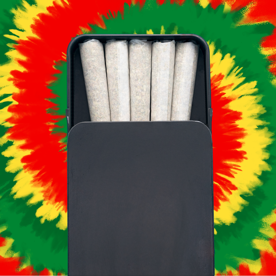 Photograph of product: Pre-Roll Pack | 5pk | Blue Dream Sour Jack (S/H)