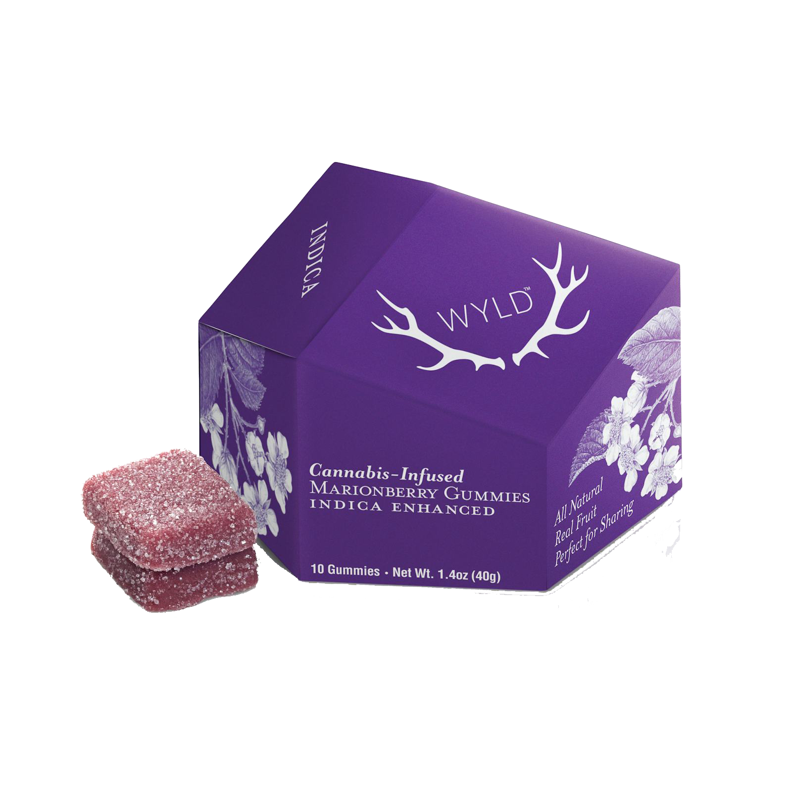 Photograph of product: Marionberry Gummies (10mg Each | 100mg Total)
