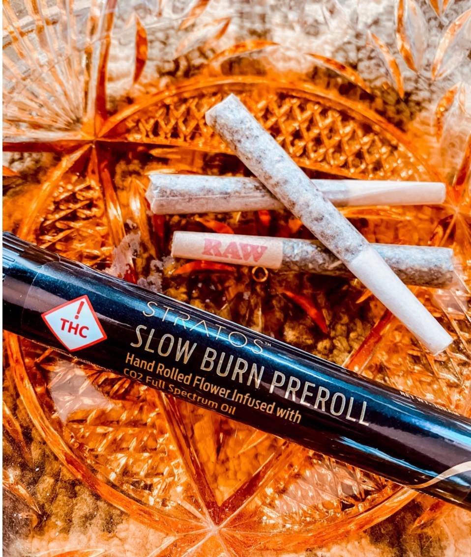 Photograph of product: Stratos Pre-Roll Slow Burn (S)