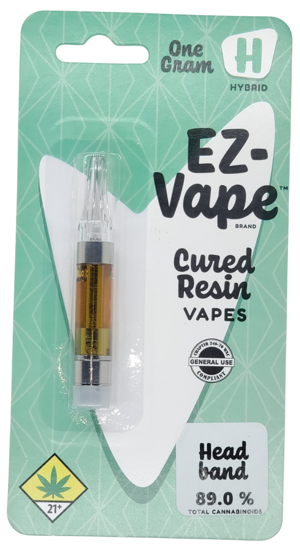 Photograph of product: EZ Vape VAPE Headband Cart 1g