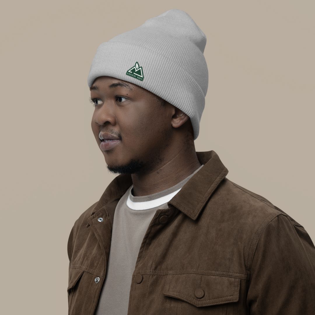 Photograph of product: Embroidered Beanie