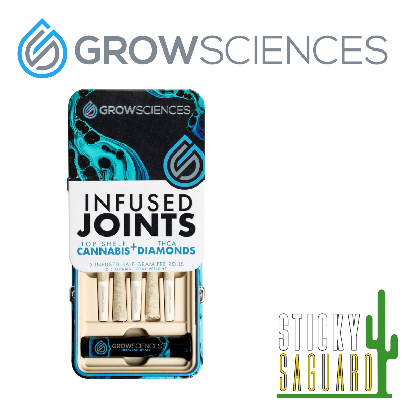 Photograph of product: Grow Sciences Infused Pre-Roll 5 Pk Prickly Pear (H) 2.5g