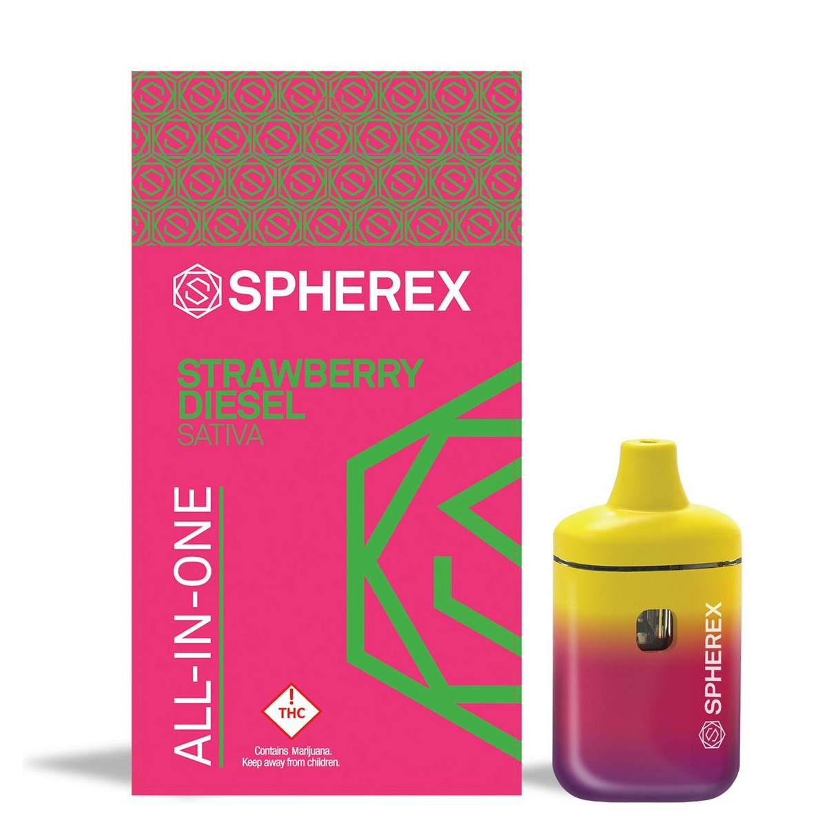 Photograph of Product: Spherex - (S) AIO - Strawberry Diesel