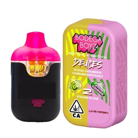 Photograph of product: LEMON OG X PINK GUAVA - 1G AIO DUAL