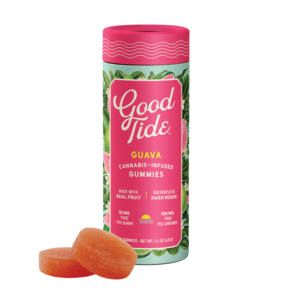 Photograph of product: Good Tide | Rosin Edible | Guava | TH-oui 100mg