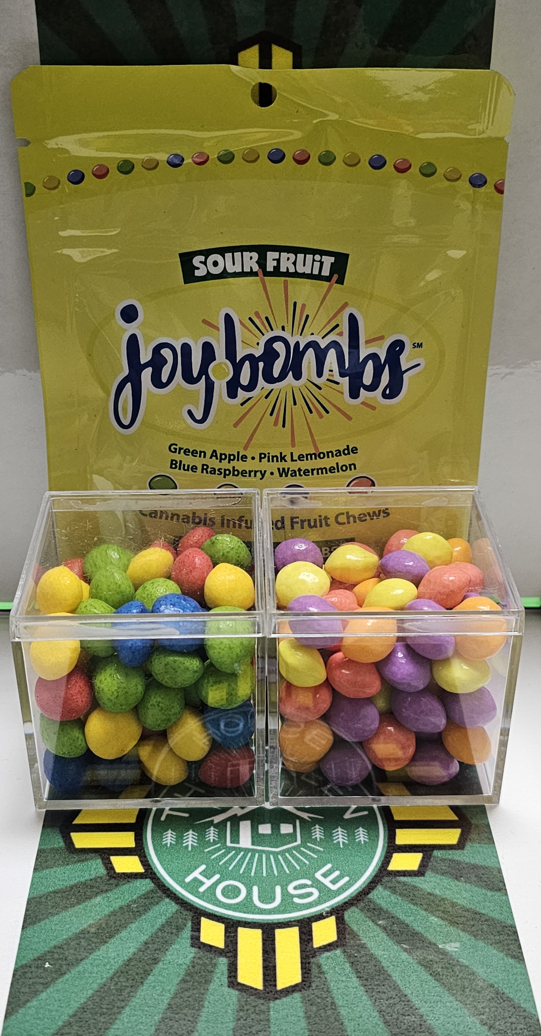 Photograph of product: Joy Bombs - Sour Fruit - (H) - 100mg