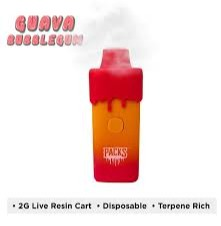 Photograph of product: Guava Bubblegum (H) - Live Resin All-in-One - Packwoods