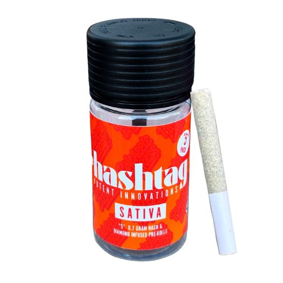 Photograph of product: au chocolattag Infused Pre-roll 5pk Pineapple Express 3.5g - 