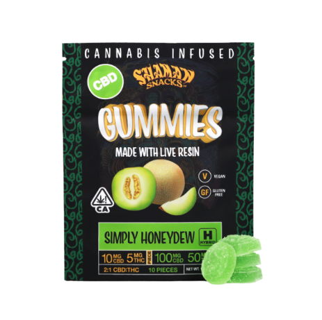 Photograph of product: SIMPLY HONEYDEW 2:1 GUMMIES