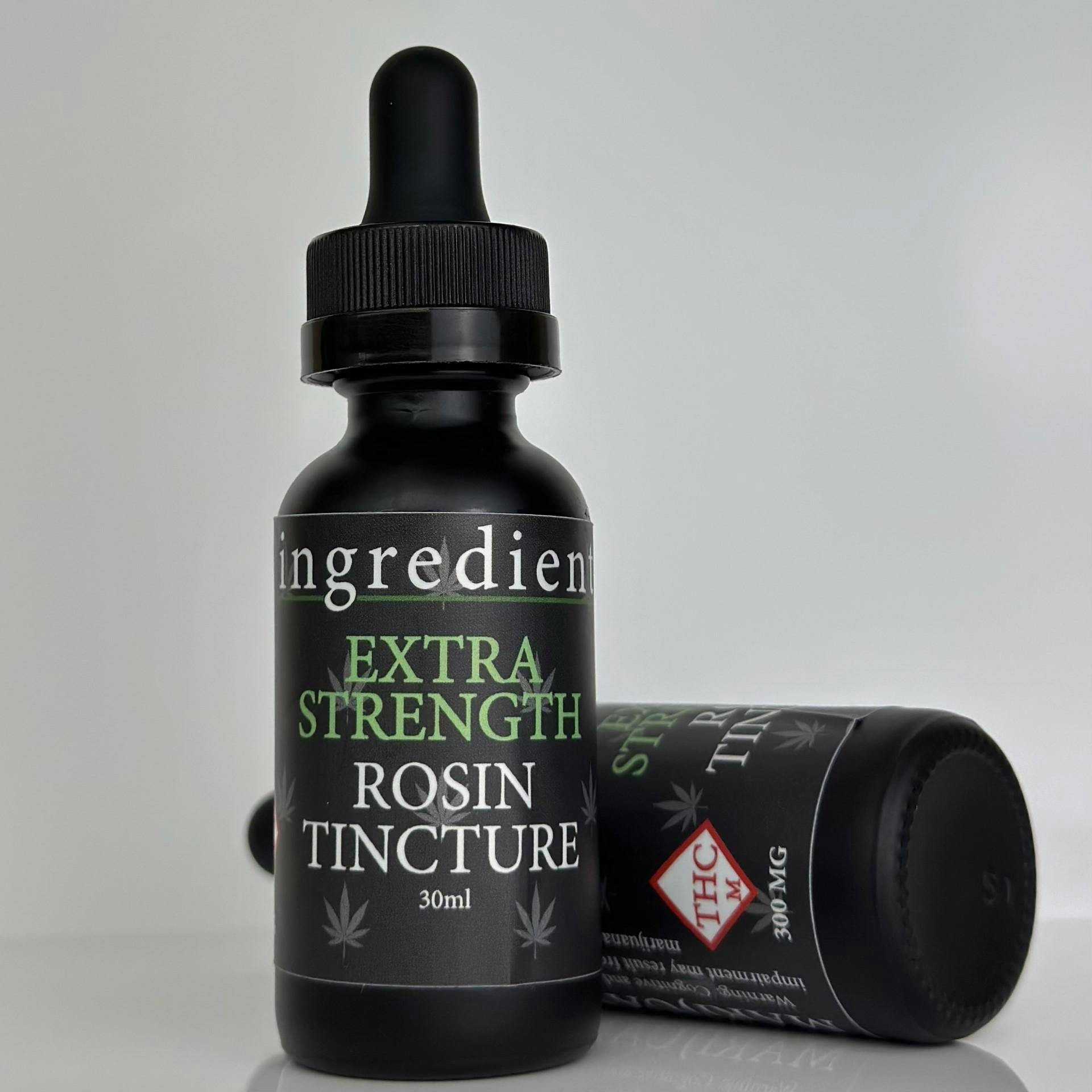 Photograph of product: Rosin Tincture | Extra Strength | Oui'd Inc | 300mg