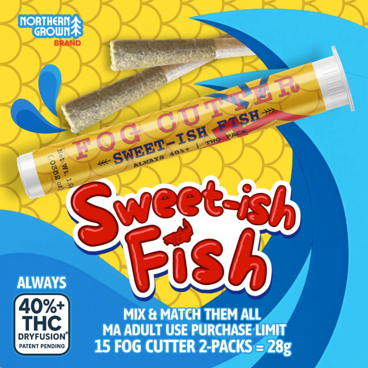 Photograph of product: Sweet-ish Fish x 2 Infused